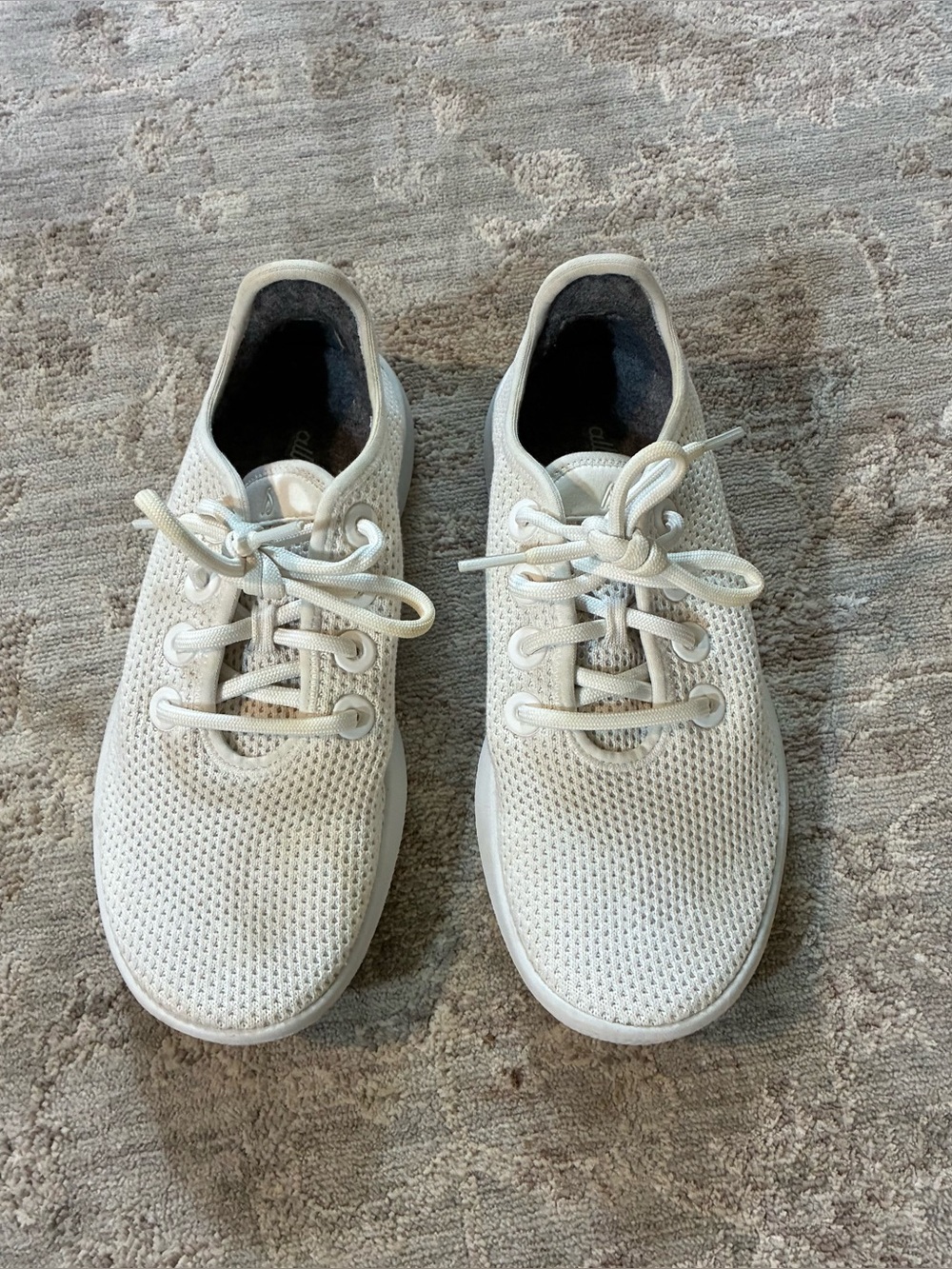 Allbirds TR Treerunner White Knit Lightweight Women’s Running Shoes Size  7